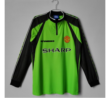 Manchester United 1998 GK Long Sleeve Soccer Jersey